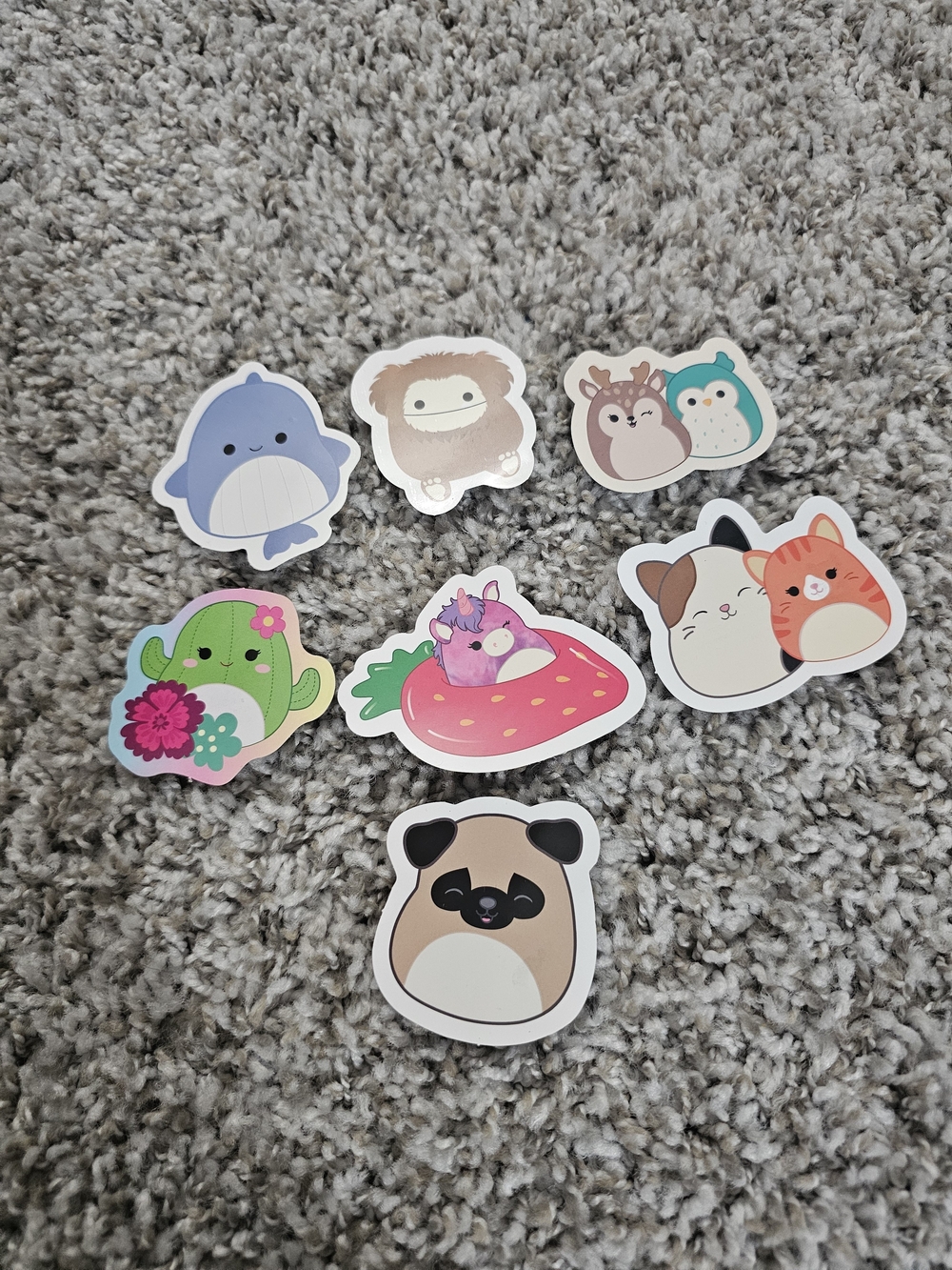 Assorted Squishmallows Sticker Pack - Pink & Multicolor - Picture 6 of 6